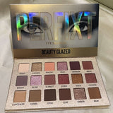 Beauty Glazed Eyeshadow Palette Colorful Shadows Palett Glitter Highlighter Shimmer Make Up Pigment Matte Eye Shadow Pallete