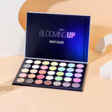 Beauty Glazed Eyeshadow Palette Colorful Shadows Palett Glitter Highlighter Shimmer Make Up Pigment Matte Eye Shadow Pallete