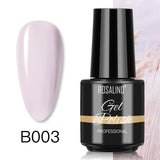 ROSALIND Varnishes Hybrid Gel Nail Polish 7ML Semi Permanent Nail Polish Soak Off UV Gel For Nail Art Beauty Gel Lacquer