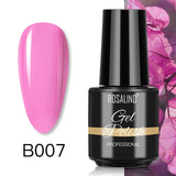 ROSALIND Varnishes Hybrid Gel Nail Polish 7ML Semi Permanent Nail Polish Soak Off UV Gel For Nail Art Beauty Gel Lacquer