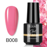 ROSALIND Varnishes Hybrid Gel Nail Polish 7ML Semi Permanent Nail Polish Soak Off UV Gel For Nail Art Beauty Gel Lacquer