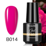 ROSALIND Varnishes Hybrid Gel Nail Polish 7ML Semi Permanent Nail Polish Soak Off UV Gel For Nail Art Beauty Gel Lacquer