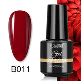 ROSALIND Varnishes Hybrid Gel Nail Polish 7ML Semi Permanent Nail Polish Soak Off UV Gel For Nail Art Beauty Gel Lacquer