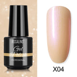 ROSALIND Varnishes Hybrid Gel Nail Polish 7ML Semi Permanent Nail Polish Soak Off UV Gel For Nail Art Beauty Gel Lacquer