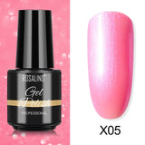 ROSALIND Varnishes Hybrid Gel Nail Polish 7ML Semi Permanent Nail Polish Soak Off UV Gel For Nail Art Beauty Gel Lacquer