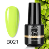 ROSALIND Varnishes Hybrid Gel Nail Polish 7ML Semi Permanent Nail Polish Soak Off UV Gel For Nail Art Beauty Gel Lacquer