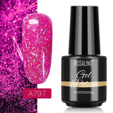 ROSALIND Varnishes Hybrid Gel Nail Polish 7ML Semi Permanent Nail Polish Soak Off UV Gel For Nail Art Beauty Gel Lacquer