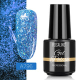 ROSALIND Varnishes Hybrid Gel Nail Polish 7ML Semi Permanent Nail Polish Soak Off UV Gel For Nail Art Beauty Gel Lacquer