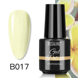 ROSALIND Varnishes Hybrid Gel Nail Polish 7ML Semi Permanent Nail Polish Soak Off UV Gel For Nail Art Beauty Gel Lacquer