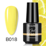 ROSALIND Varnishes Hybrid Gel Nail Polish 7ML Semi Permanent Nail Polish Soak Off UV Gel For Nail Art Beauty Gel Lacquer