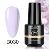 ROSALIND Varnishes Hybrid Gel Nail Polish 7ML Semi Permanent Nail Polish Soak Off UV Gel For Nail Art Beauty Gel Lacquer