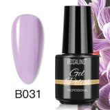 ROSALIND Varnishes Hybrid Gel Nail Polish 7ML Semi Permanent Nail Polish Soak Off UV Gel For Nail Art Beauty Gel Lacquer