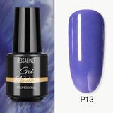 ROSALIND Varnishes Hybrid Gel Nail Polish 7ML Semi Permanent Nail Polish Soak Off UV Gel For Nail Art Beauty Gel Lacquer