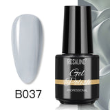 ROSALIND Varnishes Hybrid Gel Nail Polish 7ML Semi Permanent Nail Polish Soak Off UV Gel For Nail Art Beauty Gel Lacquer