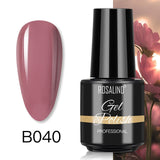 ROSALIND Varnishes Hybrid Gel Nail Polish 7ML Semi Permanent Nail Polish Soak Off UV Gel For Nail Art Beauty Gel Lacquer