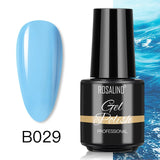 ROSALIND Varnishes Hybrid Gel Nail Polish 7ML Semi Permanent Nail Polish Soak Off UV Gel For Nail Art Beauty Gel Lacquer