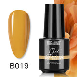 ROSALIND Varnishes Hybrid Gel Nail Polish 7ML Semi Permanent Nail Polish Soak Off UV Gel For Nail Art Beauty Gel Lacquer