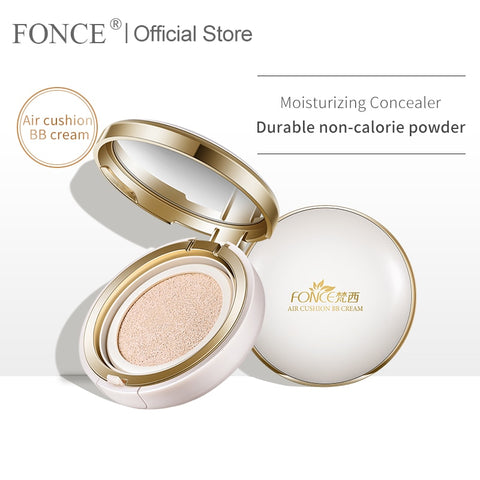 Korean Cosmetics Air Cushion BB Cream 15g Concealer Natural Snail Moisturizing Foundation Whitening Makeup Bare For Face Beauty
