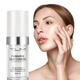 TLM Liquid Foundation Makeup Concealer Brightening Long-lasting Color Changing Foundation Matte High Coverage Concealer TSLM1