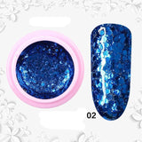 8ml Glitter Sequins Powder Uv Gel Polish Nail Accessories Hybrid Semi Permanent Soak Off Led Fingernails Varnish Lacquer