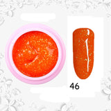 8ml Glitter Sequins Powder Uv Gel Polish Nail Accessories Hybrid Semi Permanent Soak Off Led Fingernails Varnish Lacquer