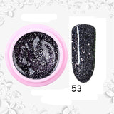 8ml Glitter Sequins Powder Uv Gel Polish Nail Accessories Hybrid Semi Permanent Soak Off Led Fingernails Varnish Lacquer