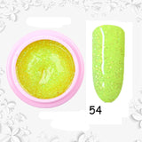 8ml Glitter Sequins Powder Uv Gel Polish Nail Accessories Hybrid Semi Permanent Soak Off Led Fingernails Varnish Lacquer