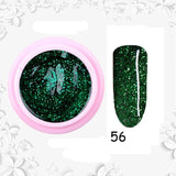 8ml Glitter Sequins Powder Uv Gel Polish Nail Accessories Hybrid Semi Permanent Soak Off Led Fingernails Varnish Lacquer