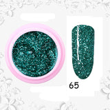 8ml Glitter Sequins Powder Uv Gel Polish Nail Accessories Hybrid Semi Permanent Soak Off Led Fingernails Varnish Lacquer