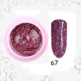 8ml Glitter Sequins Powder Uv Gel Polish Nail Accessories Hybrid Semi Permanent Soak Off Led Fingernails Varnish Lacquer