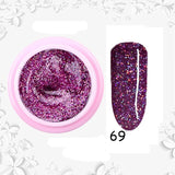 8ml Glitter Sequins Powder Uv Gel Polish Nail Accessories Hybrid Semi Permanent Soak Off Led Fingernails Varnish Lacquer