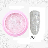 8ml Glitter Sequins Powder Uv Gel Polish Nail Accessories Hybrid Semi Permanent Soak Off Led Fingernails Varnish Lacquer