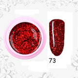 8ml Glitter Sequins Powder Uv Gel Polish Nail Accessories Hybrid Semi Permanent Soak Off Led Fingernails Varnish Lacquer