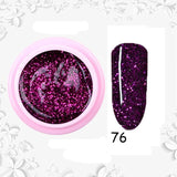 8ml Glitter Sequins Powder Uv Gel Polish Nail Accessories Hybrid Semi Permanent Soak Off Led Fingernails Varnish Lacquer