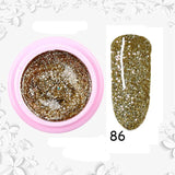 8ml Glitter Sequins Powder Uv Gel Polish Nail Accessories Hybrid Semi Permanent Soak Off Led Fingernails Varnish Lacquer