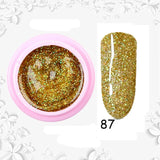 8ml Glitter Sequins Powder Uv Gel Polish Nail Accessories Hybrid Semi Permanent Soak Off Led Fingernails Varnish Lacquer