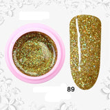 8ml Glitter Sequins Powder Uv Gel Polish Nail Accessories Hybrid Semi Permanent Soak Off Led Fingernails Varnish Lacquer