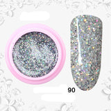 8ml Glitter Sequins Powder Uv Gel Polish Nail Accessories Hybrid Semi Permanent Soak Off Led Fingernails Varnish Lacquer