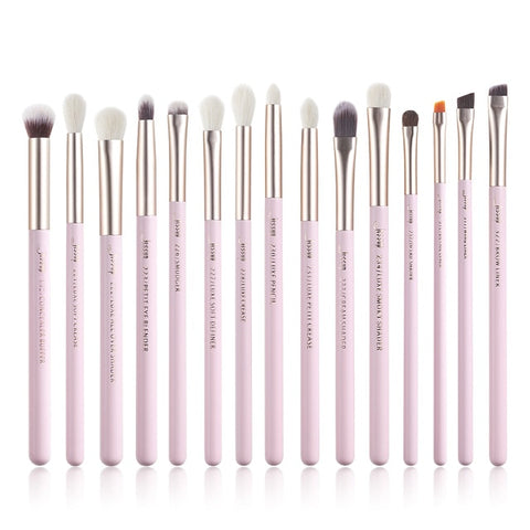 Jessup Makeup Brushes Set 15-25pcs Natural-Synthetic Hair Foundation Powder Highlighter Eyeshadow Brush for Making up