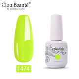 Clou Beaute 15ml UV LED Gel Nail Polish Base Primer No Clean Top Coat Varnishes Nail Gel Primer Transparent Nail Art Lacquer