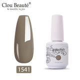 Clou Beaute 15ml UV LED Gel Nail Polish Base Primer No Clean Top Coat Varnishes Nail Gel Primer Transparent Nail Art Lacquer