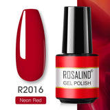 ROSALIND Gel Polish Varnish Hybrid Pure Color Gel Lacquer vernis Semi Permanent Nail Art Soak Off For Manicure Gel Nail Polish