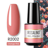 ROSALIND Gel Polish Varnish Hybrid Pure Color Gel Lacquer vernis Semi Permanent Nail Art Soak Off For Manicure Gel Nail Polish