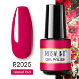 ROSALIND Gel Polish Varnish Hybrid Pure Color Gel Lacquer vernis Semi Permanent Nail Art Soak Off For Manicure Gel Nail Polish