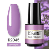 ROSALIND Gel Polish Varnish Hybrid Pure Color Gel Lacquer vernis Semi Permanent Nail Art Soak Off For Manicure Gel Nail Polish