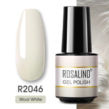 ROSALIND Gel Polish Varnish Hybrid Pure Color Gel Lacquer vernis Semi Permanent Nail Art Soak Off For Manicure Gel Nail Polish