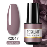 ROSALIND Gel Polish Varnish Hybrid Pure Color Gel Lacquer vernis Semi Permanent Nail Art Soak Off For Manicure Gel Nail Polish