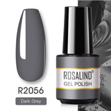 ROSALIND Gel Polish Varnish Hybrid Pure Color Gel Lacquer vernis Semi Permanent Nail Art Soak Off For Manicure Gel Nail Polish