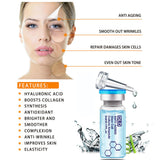 10pcs 5ml Brand Derma white BB Cream Glow Serum Ampoule Add Foundation Niacinamide/peptide For Effective Brightening Anti-aging