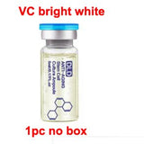 10pcs 5ml Brand Derma white BB Cream Glow Serum Ampoule Add Foundation Niacinamide/peptide For Effective Brightening Anti-aging